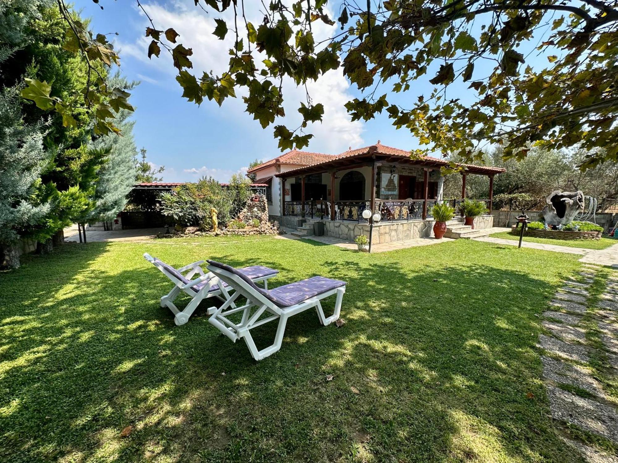 Beachfront Cottage Nea Triglia المظهر الخارجي الصورة